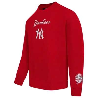 Pro Standard Mens  New York Yankees Sweatshirt In Red