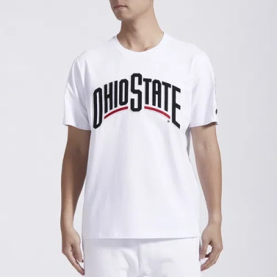Pro Standard Mens  Ohio State Classic T-shirt In White/red