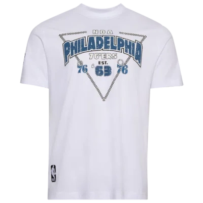 Pro Standard Mens  Philadelphia 76ers S/s Flex T-shirt In White