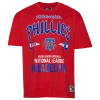 Pro Standard Men's Red Philadelphia Phillies Oversized City Tour T-shirt In Red/red