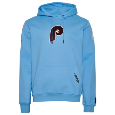 Pro Standard Mens  Phillies Homerun Fleece Pullover Hoodie In Carolina/multi