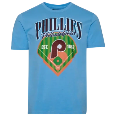 Pro Standard Mens  Phillies Homerun T-shirt In Carolina/multi