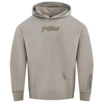 Pro Standard Mens  Phillies Pullover Hoodie In Brown