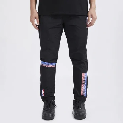 Pro Standard Mens  Pistons Os Letters Woven Pants In Black/black