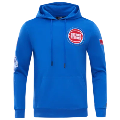 Pro Standard Mens  Pistons Pullover Hoodie In Blue