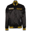 Pro Standard Mens  Pitt. Steelers Turn It Up M Rib Satin Jacket In Black/yellow