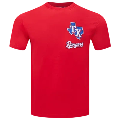 Pro Standard Mens  Rangers Championships Sj T-shirt In Red