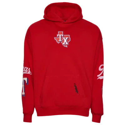 Pro Standard Mens  Rangers Living Large Drop Shoulder Po Hoodie In Multi