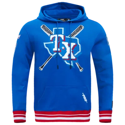 Pro Standard Mens  Rangers Mash Up M Rib Flc Po Hoodie In Multi