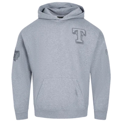 Pro Standard Mens  Rangers Neutral Drop Shoulder Flc Po Hoodie In Gray