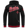 Pro Standard Mens  Rockets Script Tail Rib Flc Po Hoodie In Black