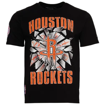 Pro Standard Mens  Rockets Shattered Backboard T-shirt In Multi