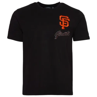Pro Standard Mens  San Francisco Giants Postage Sj T-shirt In Black