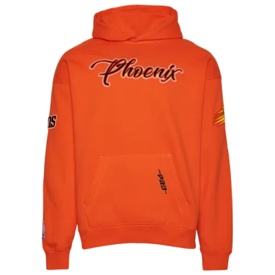 Pro Standard Mens  Suns Cs Drop Shoulder Pullover Hoodie In Orange/purple