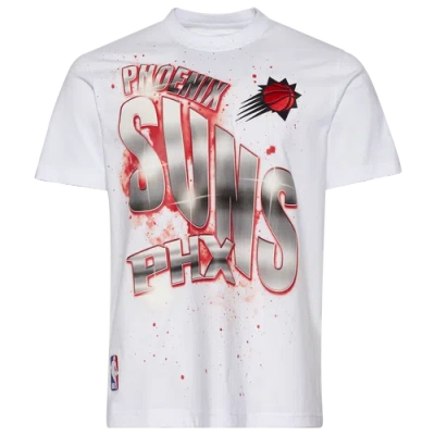 Pro Standard Mens  Suns Red Chrome Fc Ss Flex T-shirt In White
