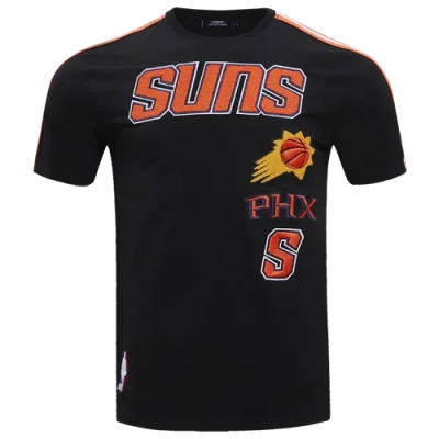 Pro Standard Mens  Suns Retro Classic Sj Striped Tee In Black