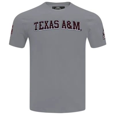 Pro Standard Mens  Texas A&m Classic Sj T-shirt In Gray