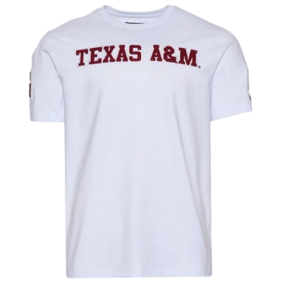 Pro Standard Mens  Texas A&m Classic Sj T-shirt In White