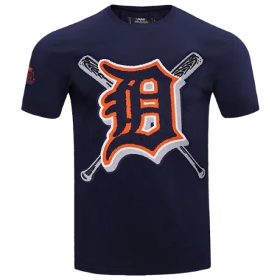 Pro Standard Mens  Tigers Mash Up Sj Tee In Blue