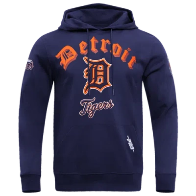 Pro Standard Mens Detroit Tigers  Tigers Old English Pullover Hoodie
