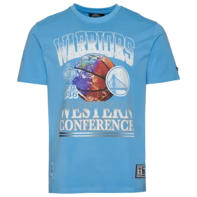 PRO STANDARD MENS PRO STANDARD WARRIORS BLUES SJ T-SHIRT