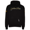 Pro Standard Mens  Warriors Cs Drop Shoulder Pullover Hoodie In Black/yellow