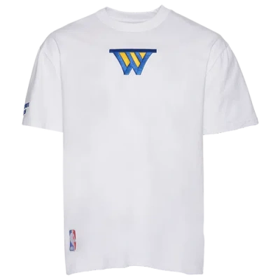 Pro Standard Mens  Warriors Cs Drop Shoulder T-shirt In White/white