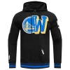 Pro Standard Mens  Warriors Mash Up Rib Flc Po Hoodie