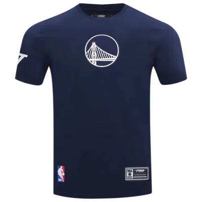 Pro Standard Mens  Warriors Sporting Life T-shirt In Navy/multi