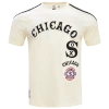 Pro Standard Mens  White Sox Retro Classic Sj Striped Tee In Neutral