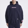 Pro Standard Mens  Wizaros Letters Fleece P/o Hoodie In Navy/navy