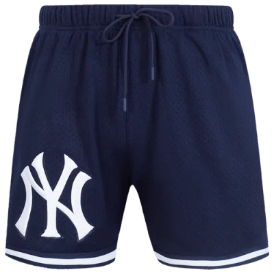 Pro Standard Mens  Yankees Mesh Basketball Shorts In Midnight/multi