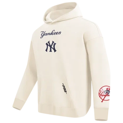 Pro Standard Mens  Yankees Pullover Hoodie In Neutral