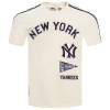 Pro Standard Mens  Yankees Retro Classic Sj Striped Tee In White