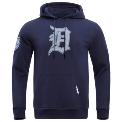 Pro Standard Mens Tigers Pullover Hoodie In Midnight Navy