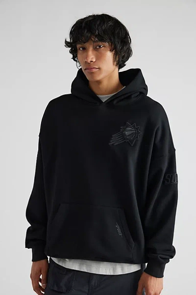 Pro Standard Nba Phoenix Suns Drop Shoulder Hoodie Sweatshirt In Black, Men's At Urban Outfitters