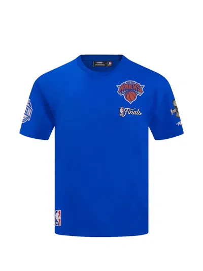 Pro Standard New York Knicks 2026 Nba Championship Short-sleeve T-shirt In Blue