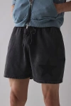 Pro Standard Nfl Dallas Cowboys Washed Jersey Short Top In Washed Black, Men's At Urban Outfitters In Black