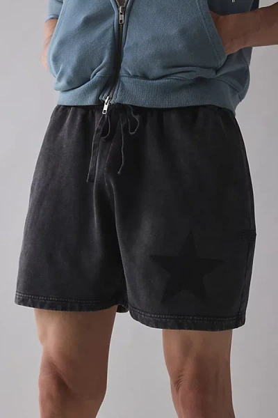 Pro Standard Nfl Dallas Cowboys Washed Jersey Short Top In Washed Black, Men's At Urban Outfitters