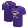 PRO STANDARD PRO STANDARD PURPLE LOS ANGELES LAKERS MADE TO PLAY DROP SHOULDER T-SHIRT