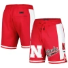 PRO STANDARD PRO STANDARD SCARLET NEBRASKA HUSKERS SCRIPT TAIL DK 2.0 SHORTS