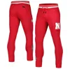 PRO STANDARD PRO STANDARD SCARLET NEBRASKA HUSKERS SCRIPT TAIL FLEECE SWEATPANTS