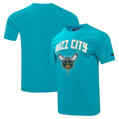 Pro Standard Men's  Teal Charlotte Hornets 2023 City Edition T-shirt