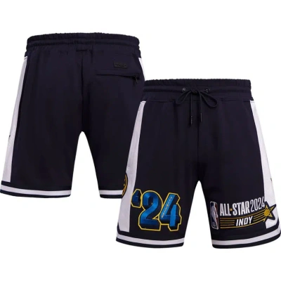 Pro Standard Unisex   Navy 2024 Nba All-star Game Chenille Shorts