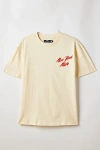Pro Standard Uo Exclusive Mlb New York Mets Team Logo Graphic Tee In Eggshell, Men's At Urban Outfitters In Eggshell