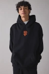 Pro Standard Uo Exclusive Mlb San Francisco Giants Hoodie Sweatshirt In Black, Men's At Urban Outfitters