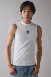 Pro Standard Uo Exclusive Mlb Team Logo Tank Top In Yankees, Men's At Urban Outfitters In Black