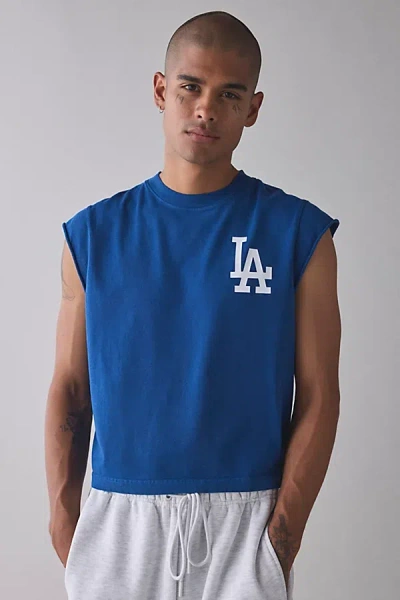 Pro Standard Uo Exclusive Mlb Team Logo Tee In Blue, Men's At Urban Outfitters