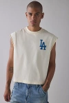 Pro Standard Uo Exclusive Mlb Team Logo Tee In Dodgers, Men's At Urban Outfitters In Neutral