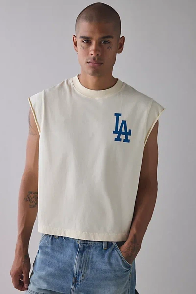 Pro Standard Uo Exclusive Mlb Team Logo Tee In Dodgers, Men's At Urban Outfitters In Blue